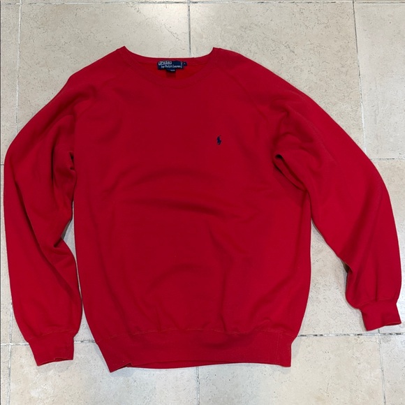 Ralph Lauren Other - Vintage Ralph Lauren Men's Red Crewneck Sweater